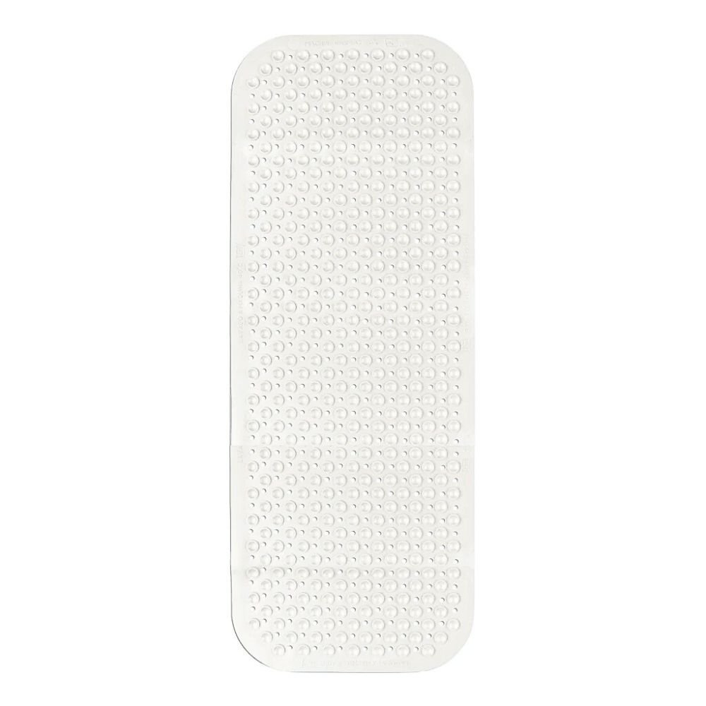 Bath mat in natural rubber - White