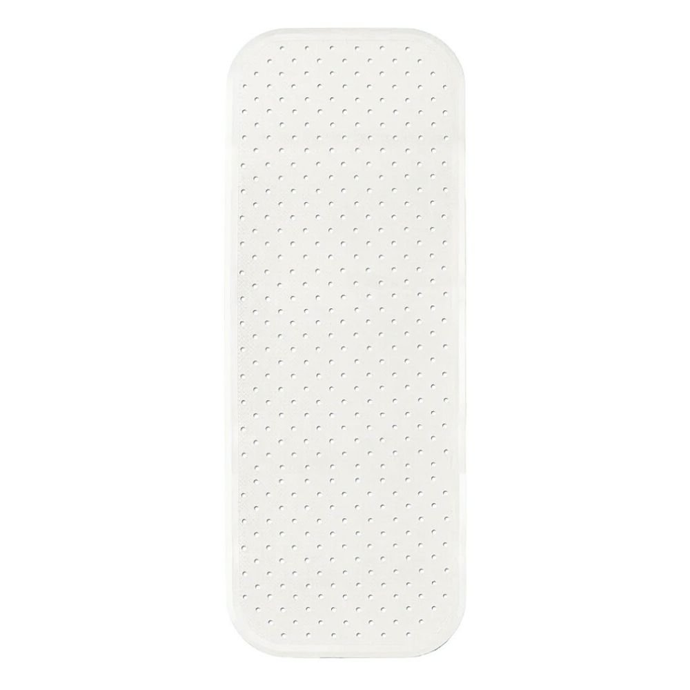 Bath mat in natural rubber - White