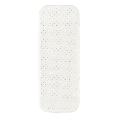 Bath mat in natural rubber - White