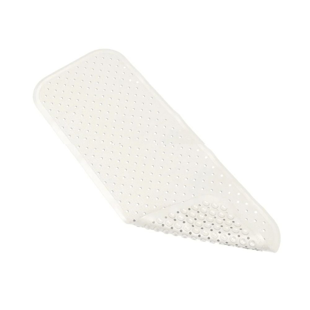 Bath mat in natural rubber - White
