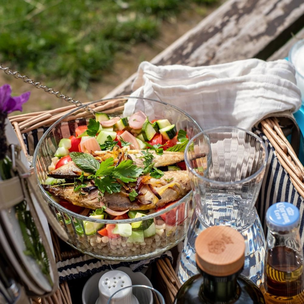 Glass food storage container - Brillante - Set of 2 pcs