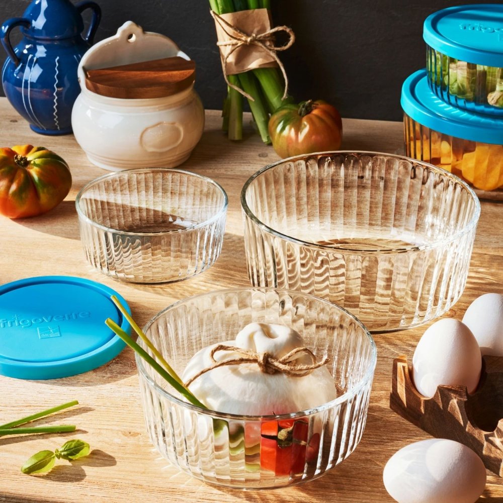 Glass food storage container - Brillante - Set of 2 pcs