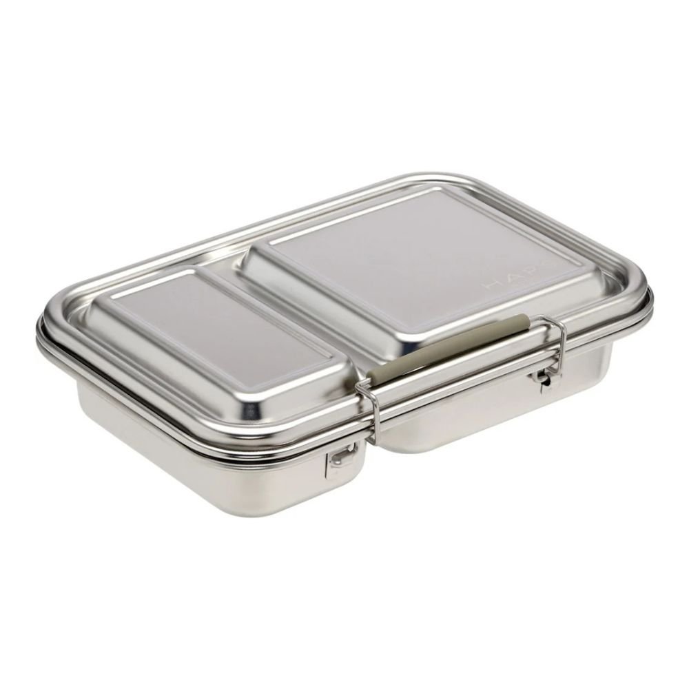Haps Box lunch box - 2 compartments - Olive