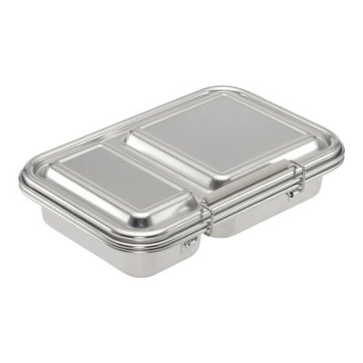 Haps Box lunch box - 2 compartments - Steel