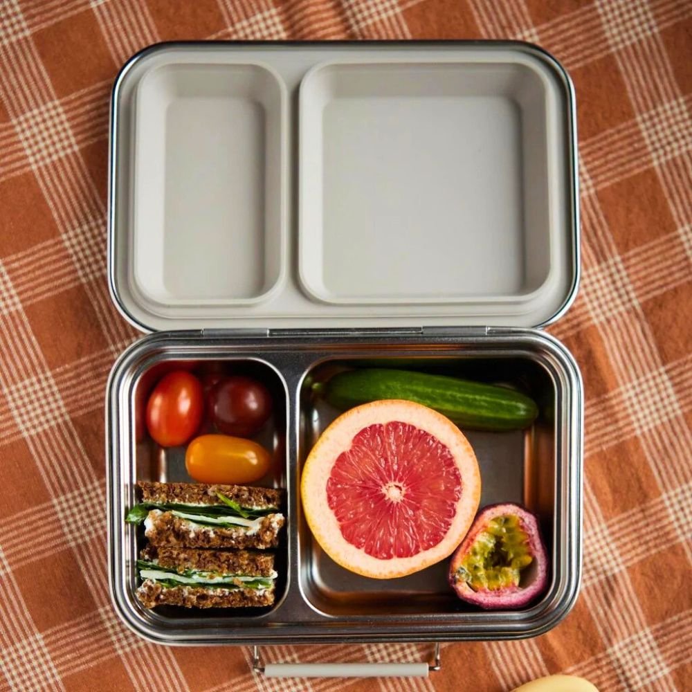 Haps Box lunch box - 2 compartments - Ocean