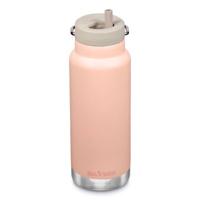 Insulated water bottle with straw - 946 ml - Peach