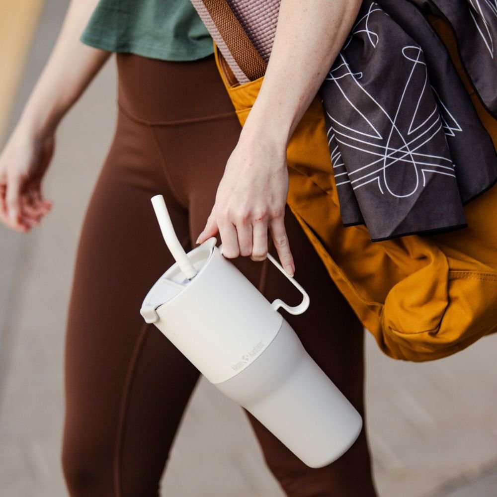 Big RISE tumbler with straw - 1065 ml - Tofu