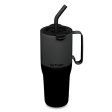 Stor RISE termokop med suger�r - 1065 ml - Asphalt