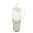 Gro�er RISE Thermobecher mit Strohhalm - 1065 ml - Tofu