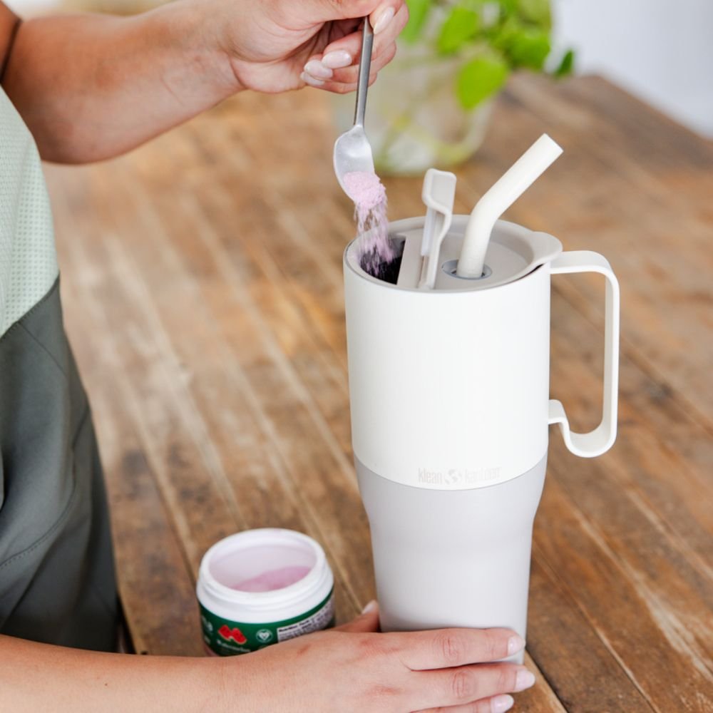 Big RISE tumbler with straw - 1065 ml - Tofu