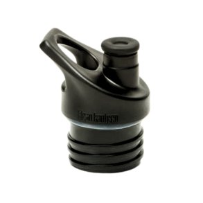 Sports lid for Klean Kanteen drinking bottle - Black