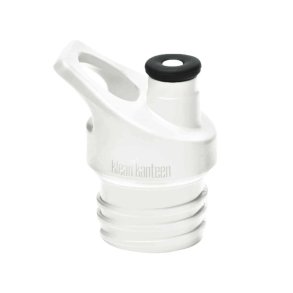 Sports lid for Klean Kanteen drinking bottle - White