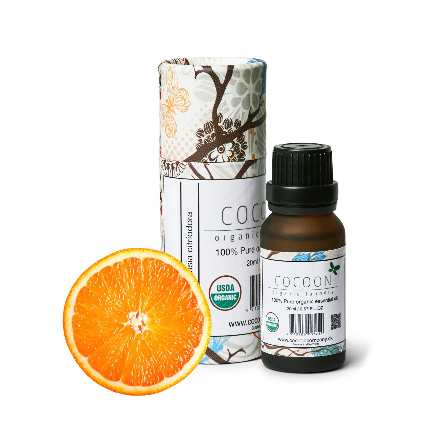 Æterisk Sweet Orange olie - Økologisk - 20 ml - Økofamilien
