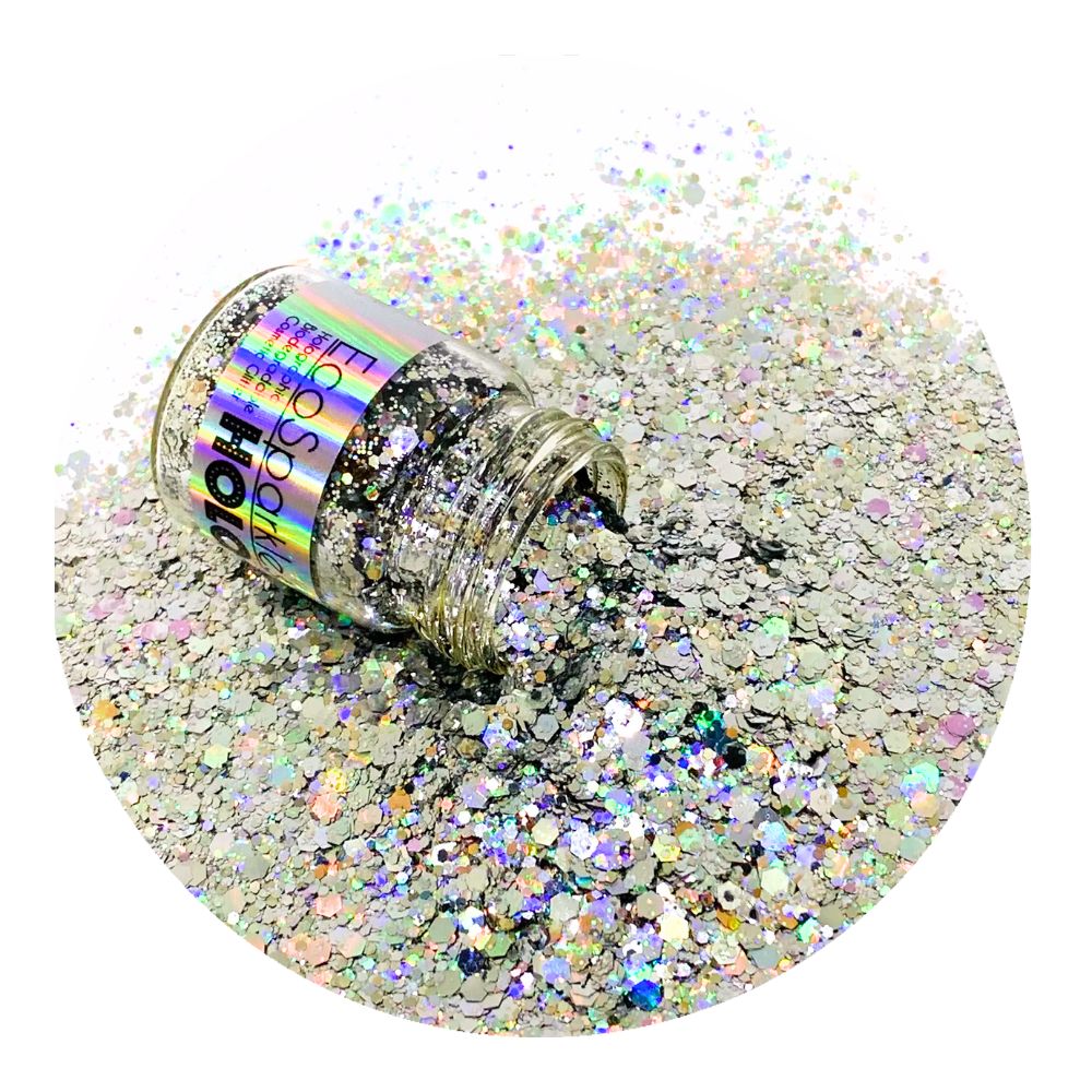 Bionedbrydeligt holo glimmer - Prism Paradise - Økofamilien