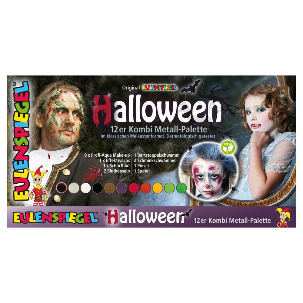 Hudvenlig ansigtsmaling - Halloween - Limited Edition - Økofamilien