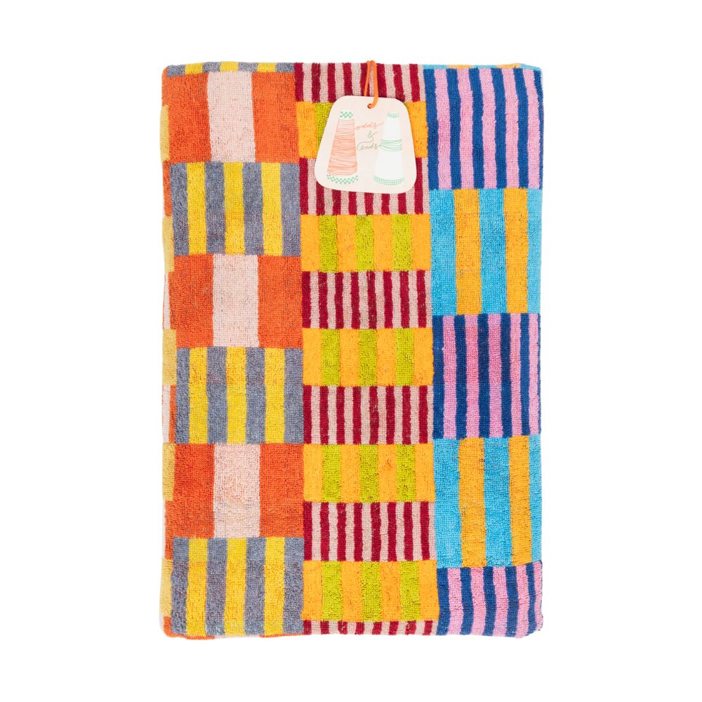 Strandhåndklæde #66 - Odds & Ends - Tulip Quilt - Økofamilien