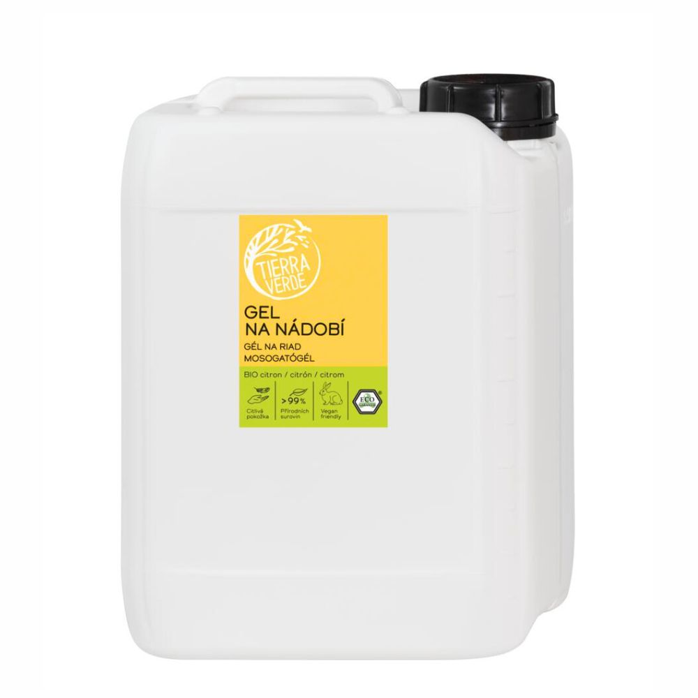 Tierra Verde - Opvaskemiddel - 5 liter dunk - Citron