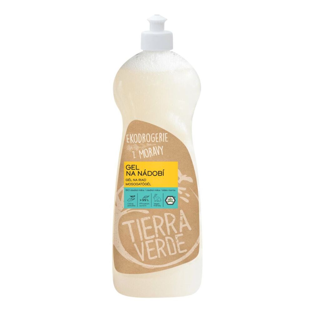 Tierra Verde - Opvaskemiddel - 1000 ml - Sød Mynte