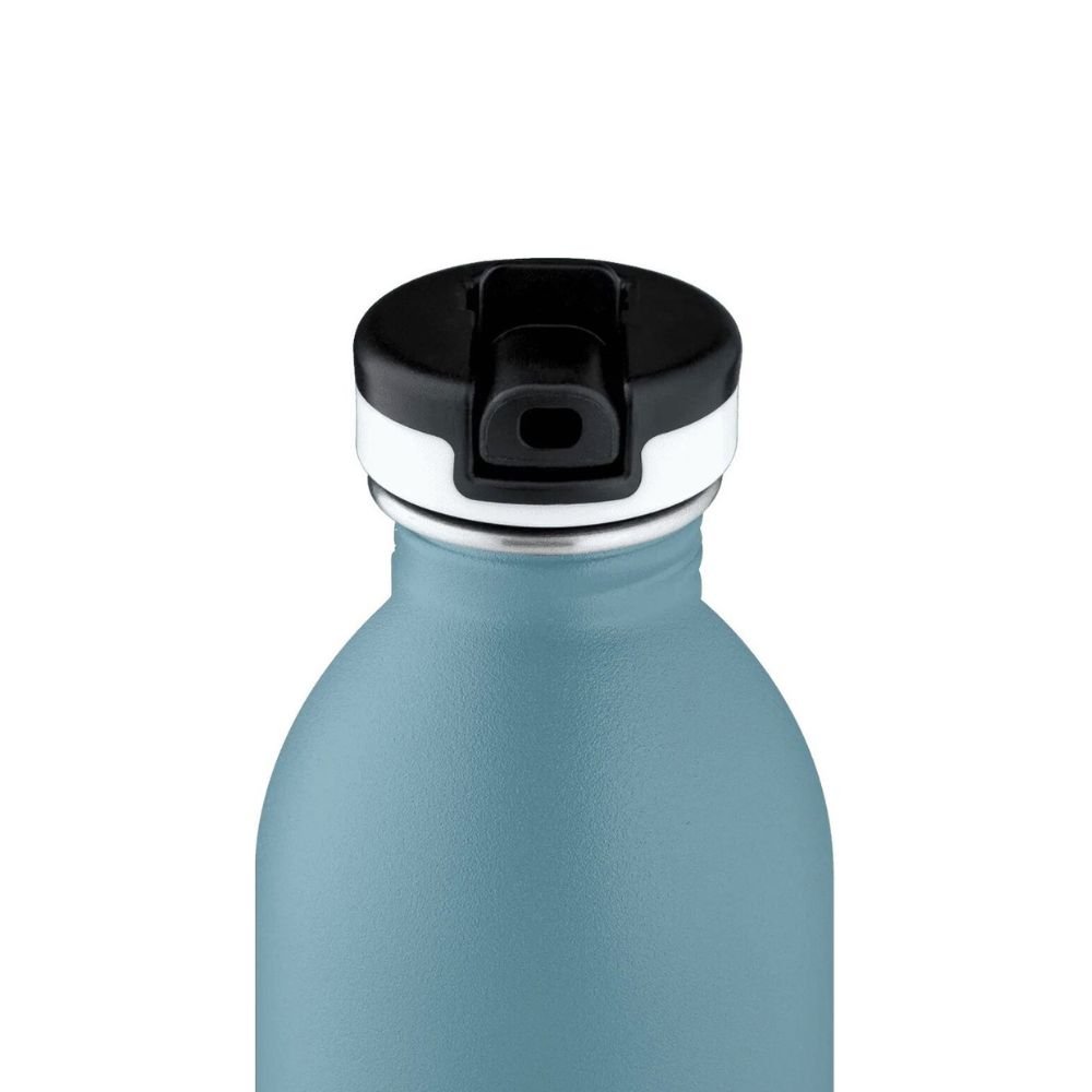 Kids water bottle with sports lid - Powder Blue