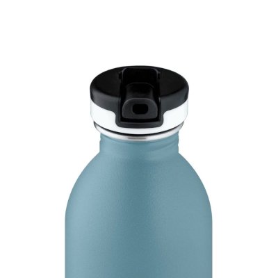 Kids water bottle with sports lid - Powder Blue
