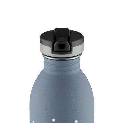 Kids water bottle with sports lid - Happy Penguin