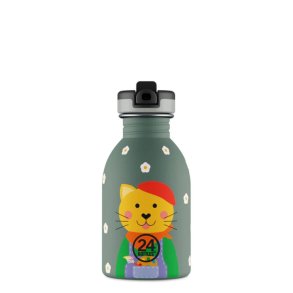 Kids water bottle with sports lid - Smart Cat