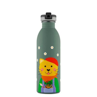 Kids water bottle with sports lid - Smart Cat