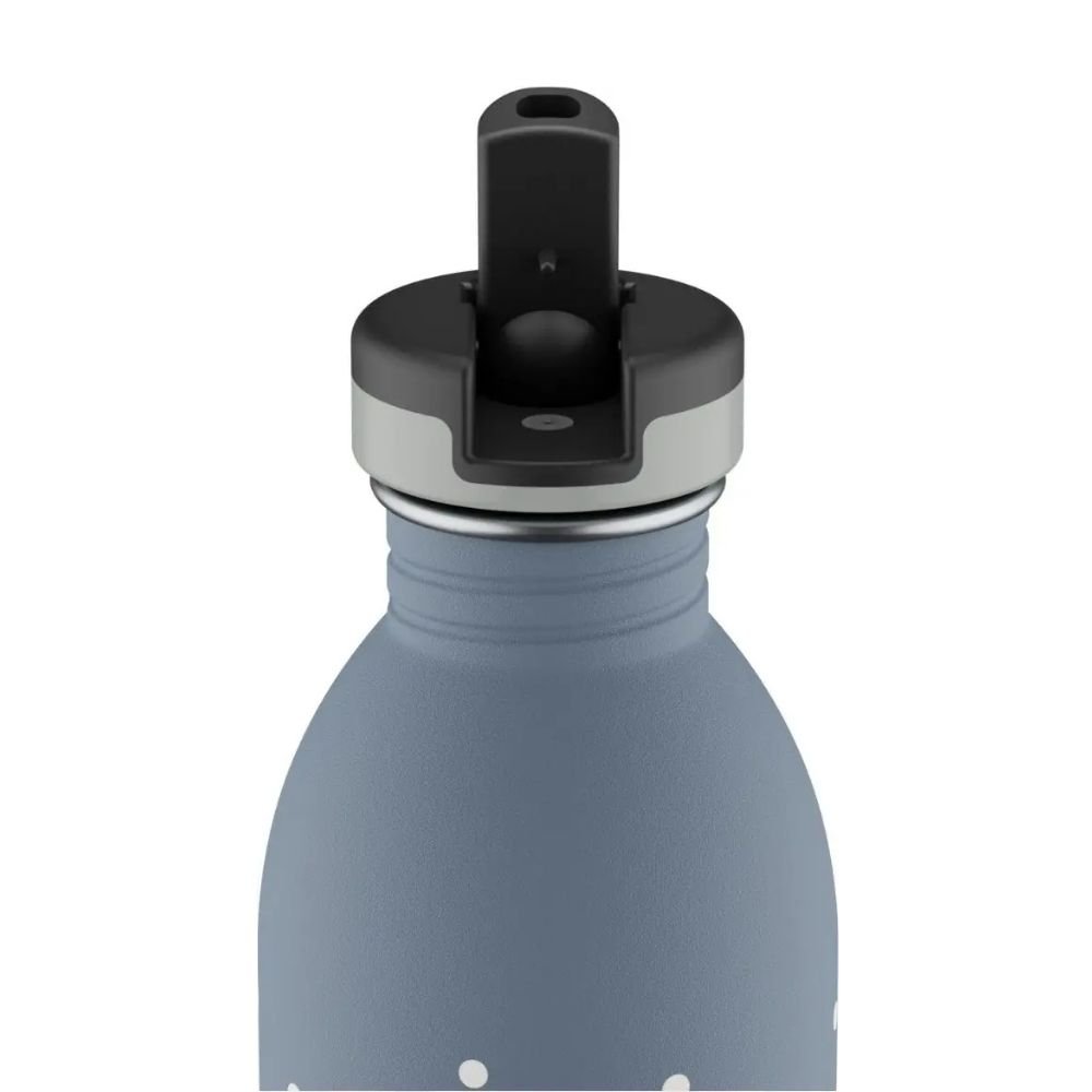 Kids water bottle with sports lid - Happy Penguin