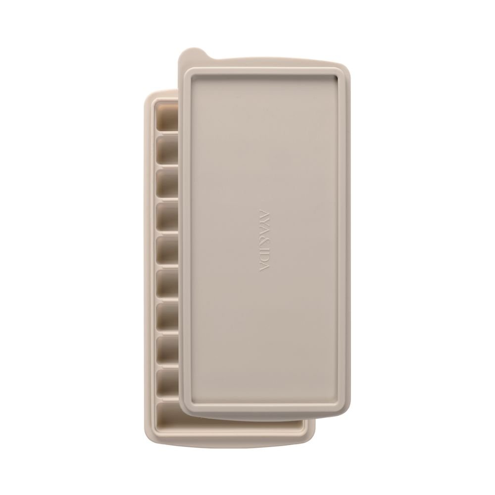 Ice cube tray in silicone - Creme Beige