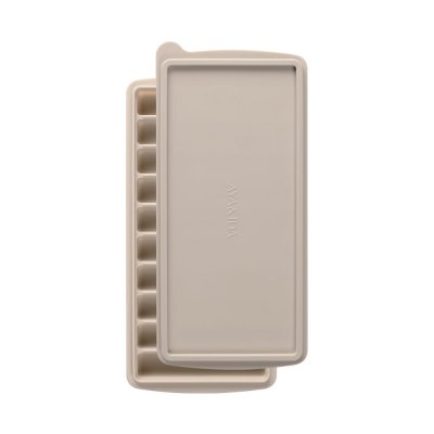 Ice cube tray in silicone - Creme Beige