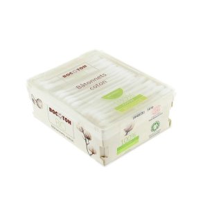 Cotton buds in organic cotton - 200 pcs