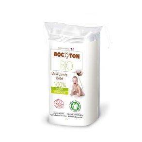 Cotton pads in organic cotton - MAXI - 60 pcs