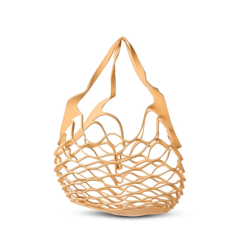 Shopping Bag in One Piece of Terracare Leather - Bio