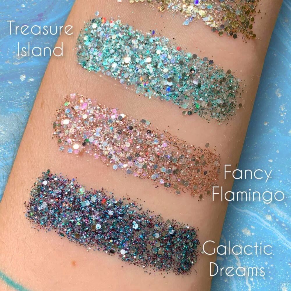 Biodegradable holo glitter - Treasure Island