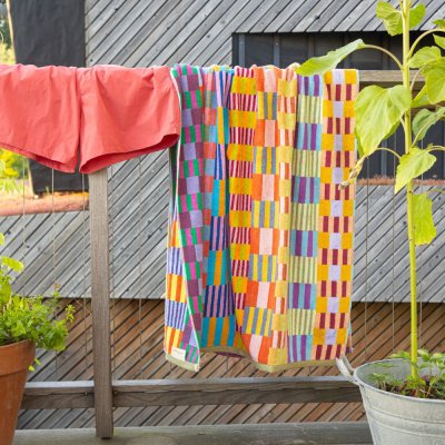 Beach Towel #66 - Odds & Ends - Tulip Quilt