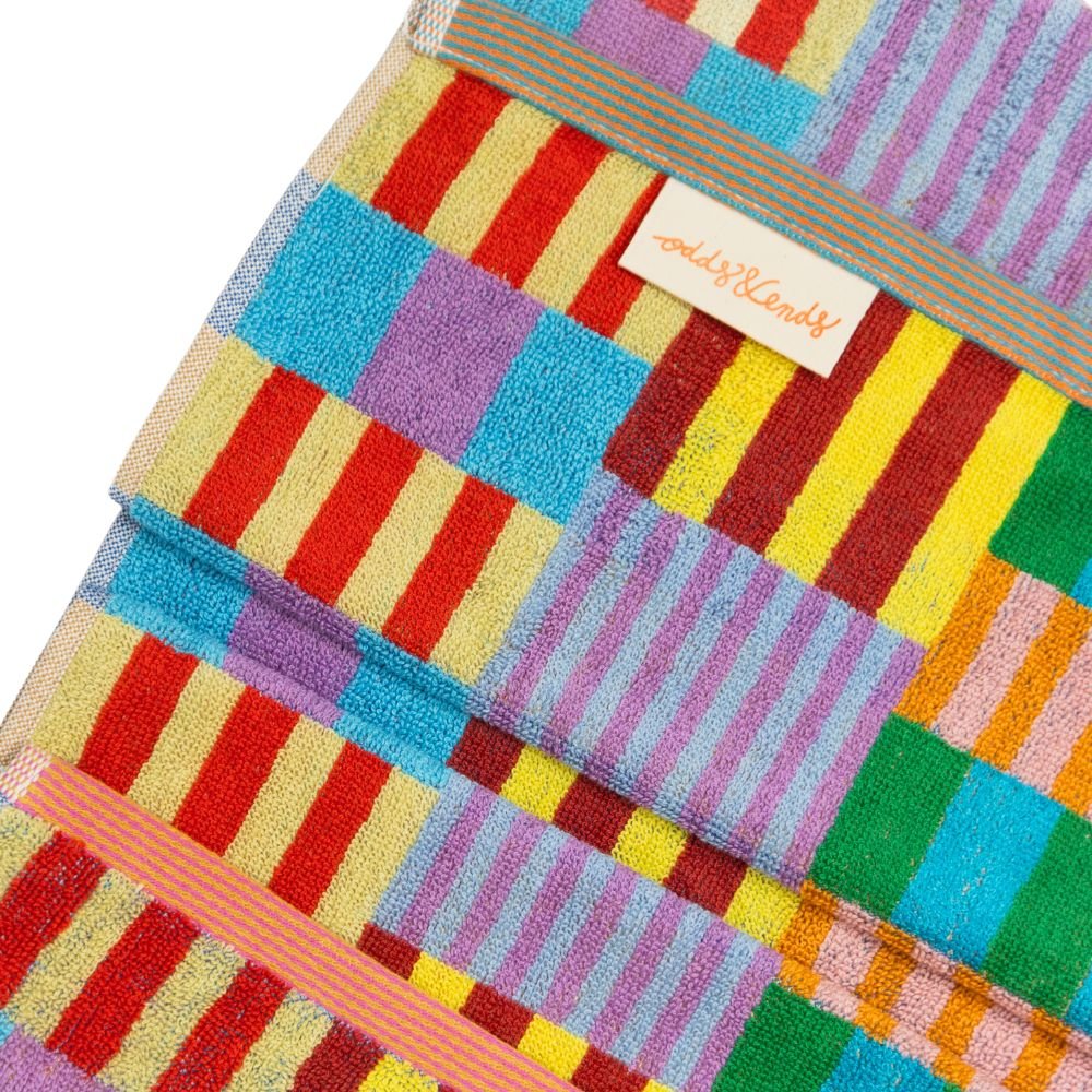 Bath Towel #48 - Odds & Ends - Tulip Quilt