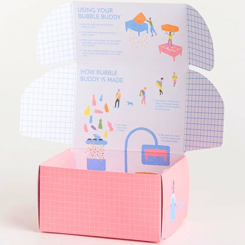 Bubble Buddy soap dish - Lavender