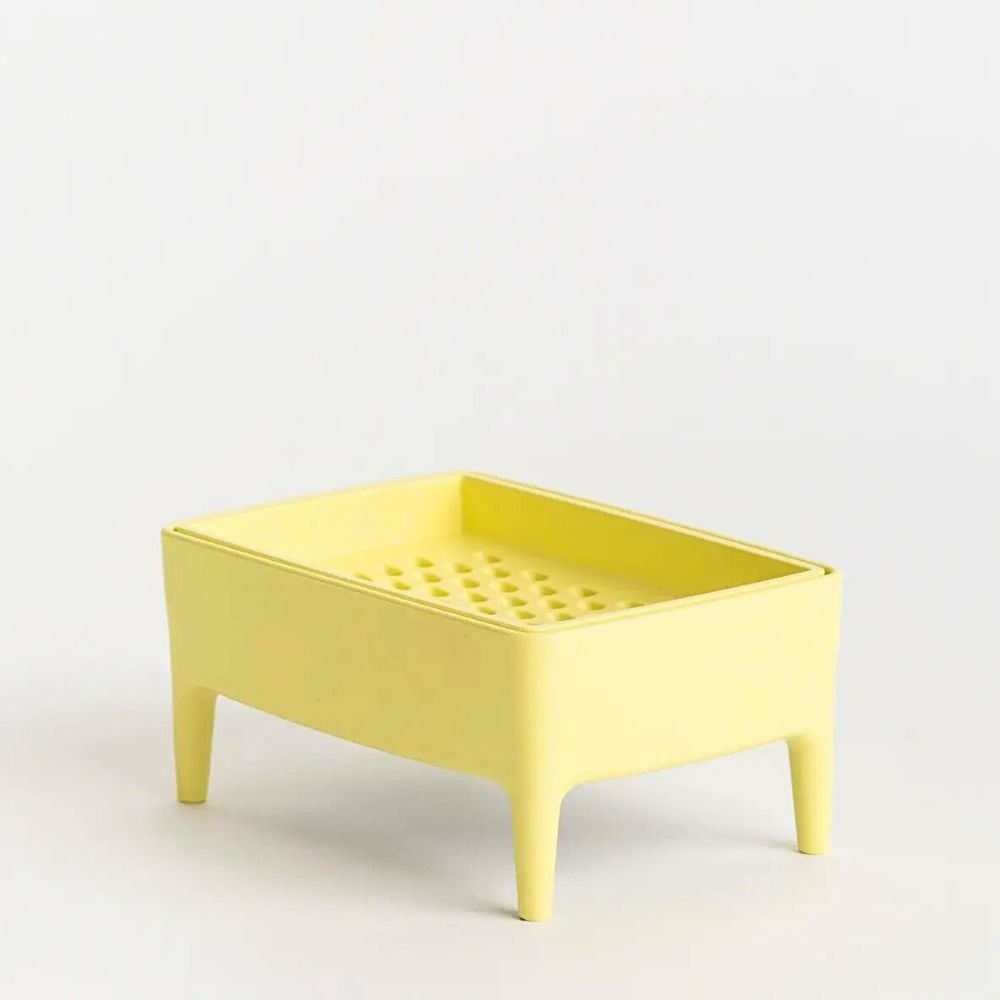 Bubble Buddy soap dish - Mellow Yellow