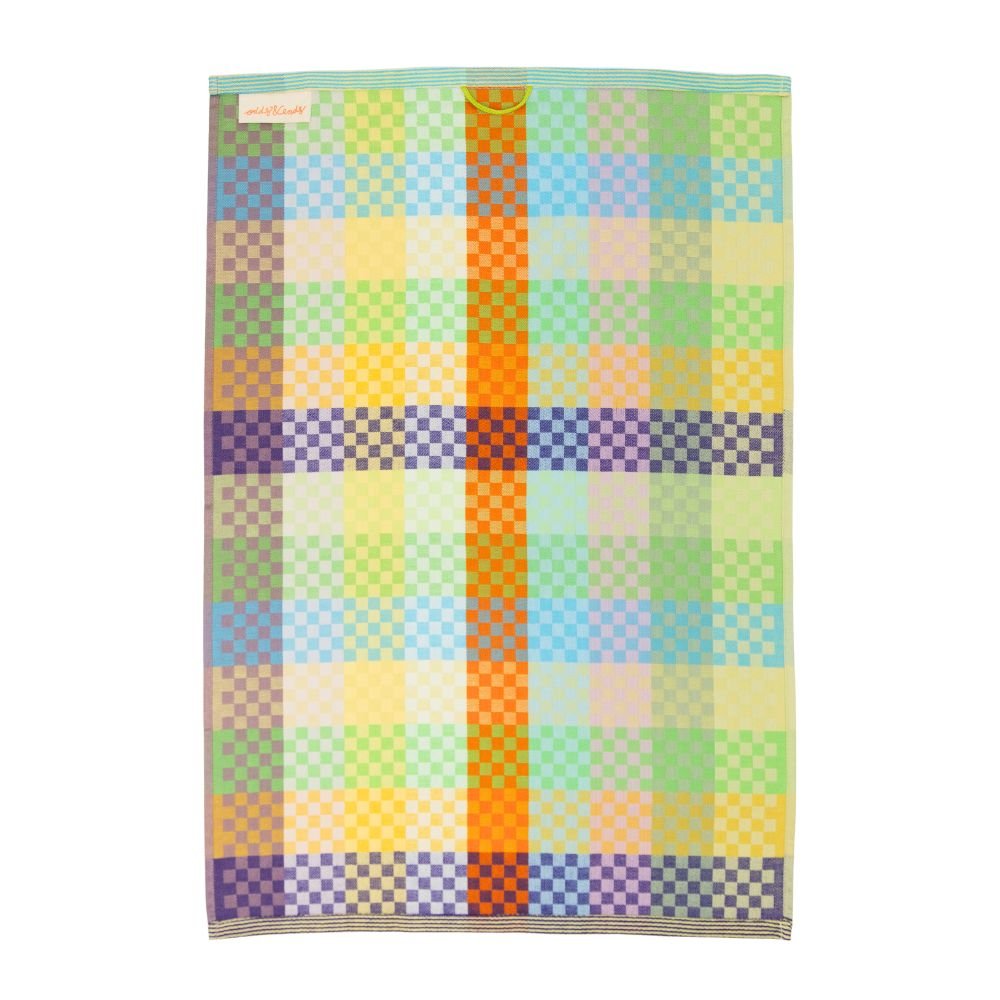 Tea Towel #58B - Odds & Ends - Checkered Check