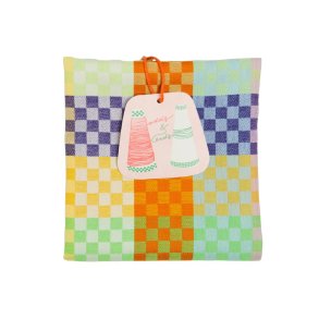 Tea Towel #58B - Odds & Ends - Checkered Check