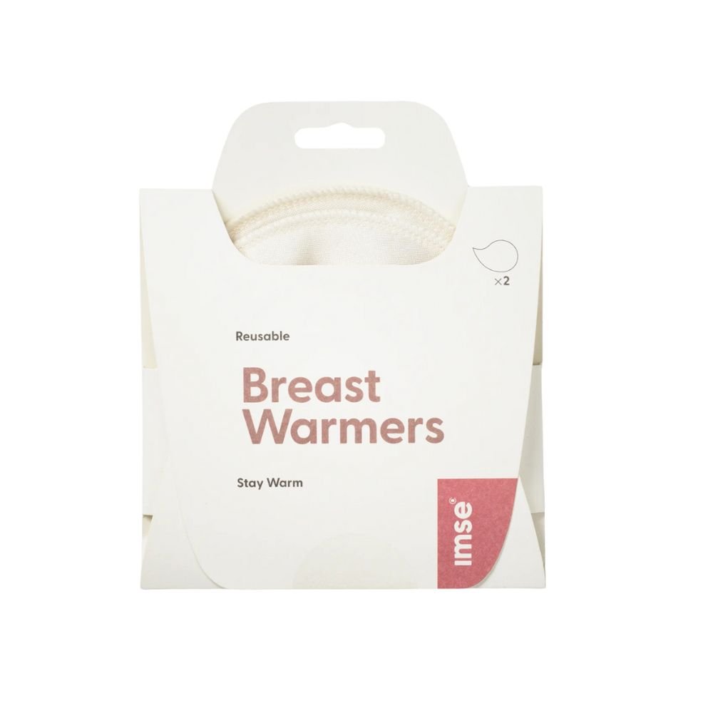 Breast warmers in merino wool - 2 pcs