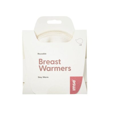 Breast warmers in merino wool - 2 pcs