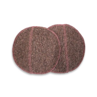 Breast warmers in wool fleece - 2 pcs