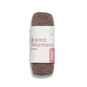 Breast warmers in wool fleece - 2 pcs