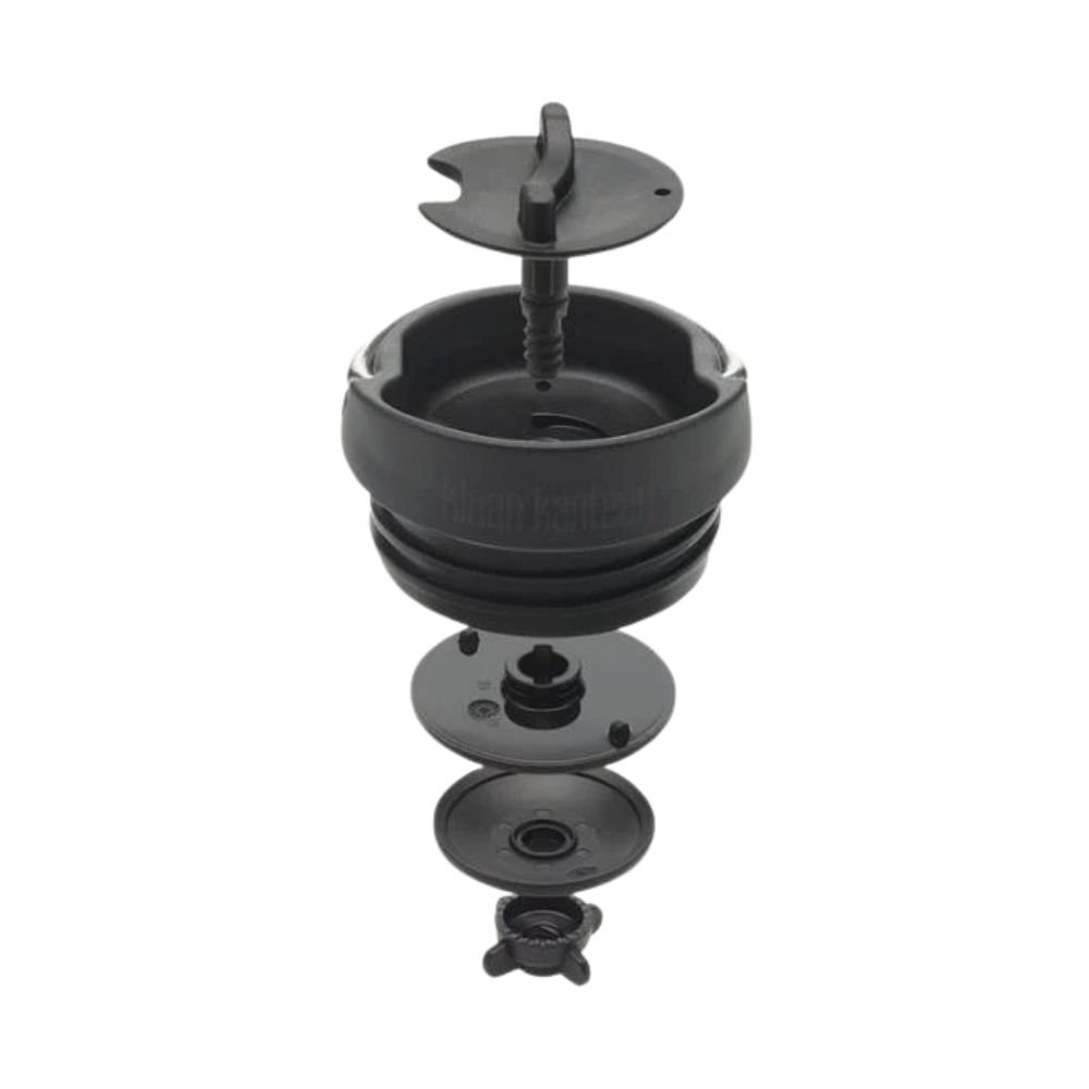 Thermos mug with Caf Cap - 355 ml - Black