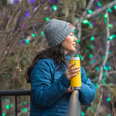 Thermos mug with Caf Cap - 473 ml - Peach Parfait