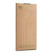 Glasstr�n av h�rdat glas - inkl. borste - 6 st