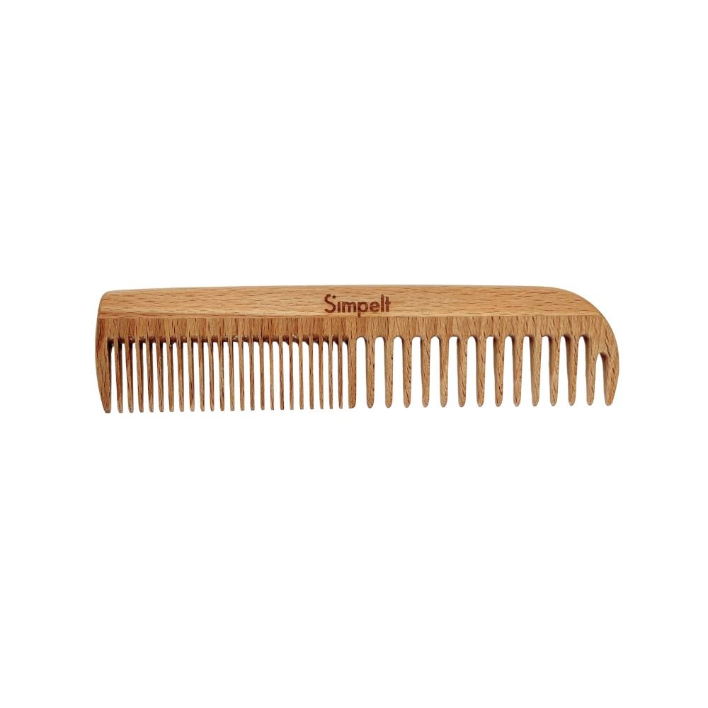 Wooden comb in FSC-certified beech wood