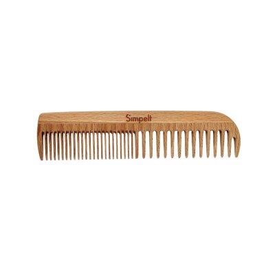 Wooden comb in FSC-certified beech wood