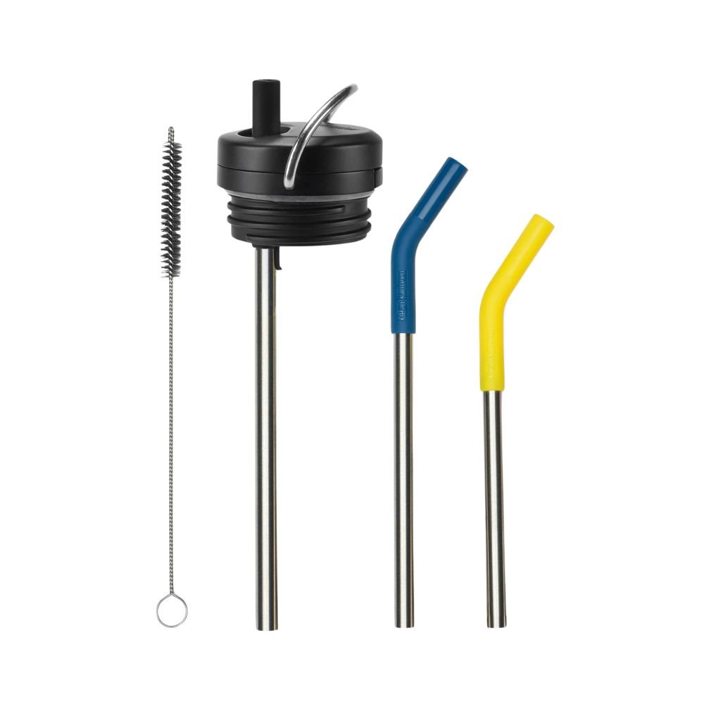 TKWide Twist Cap straw kit - Black
